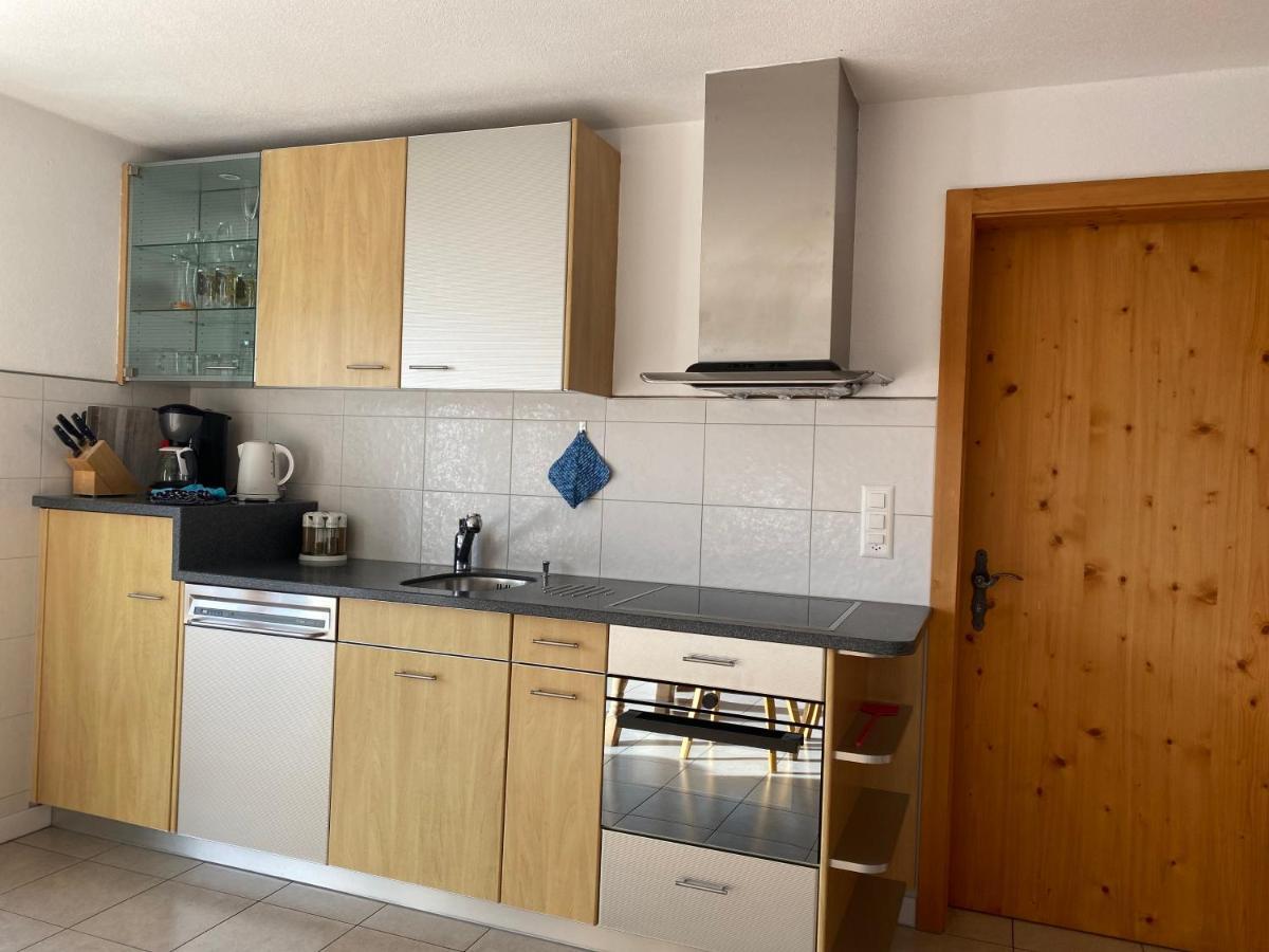 Ferienwohnung In Tschlin Mit Panoramablick Zewnętrze zdjęcie
